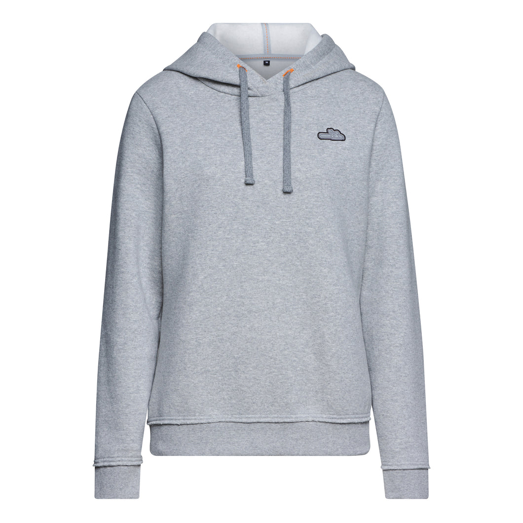 Grey ICON women’s hoodie