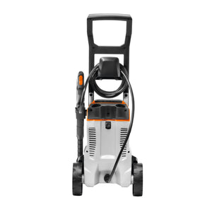 Toy battery-operated pressure washer